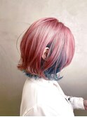 blossom pink×Aqua Blue