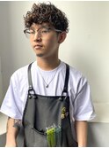 スペインカールツイストスパイラルパーママッシュメンズヘア横浜