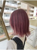 【 C’LD 】お客様スタイル_パールピンクで楽しむ夏