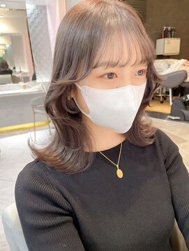 ジーナ 名駅(XENA.) 《Xena/haru》ショコラベージュ×くびれミディアム