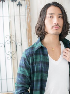 トニーアンドガイ メン 与野駅前店(TONI&GUY MEN) ワイルドランダムパーマミディルーズヘアe与野
