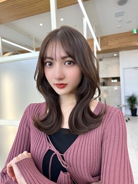 アフロートリノ(AFLOAT Leino) 大人可愛いくびれヘア レイヤーカット フェイスレイヤー