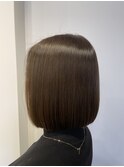 艶々ストレートボブ