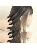 ラフィスヘアー シン 大分店(La fith hair SHIN)&nbsp;【La fith】インナーカラー＊ヌーディーベージュ