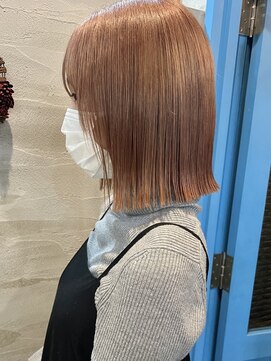 ヘアアンドビューティー クローバー(Hair&Beauty Clover) ベージュピンク/ニュアンスカラー