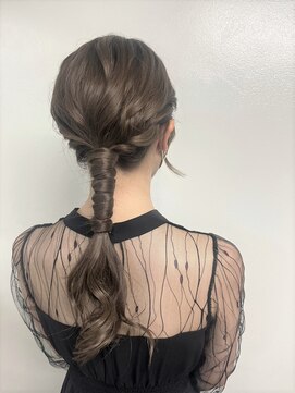 バブルス 春日部店(BUBBLES) タイトローポニーテール