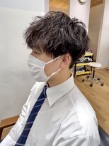 デプト(DEPT.)&nbsp;ツイストスパイラルパーマ/ツーブロック/佐賀メンズパーマ/眉毛