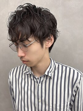 ロイ(Roi) ★10代20代30代色気髪無造作前下がりマッシュゆるめパーマ