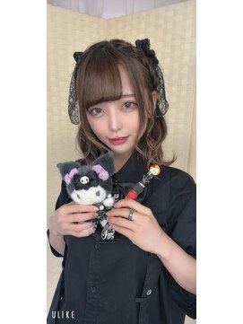 ヘアーメイクサロン リュクス(Hair make salon LUXE) 地雷系ハーフツインテール