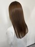 【さら艶ヘアー♪】縮毛矯正＋UPTOGROSS髪質改善TR￥17000～