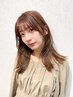 【毎月のメンテナンス】カット+リタッチカラー+3Stepトリートメント ￥12100