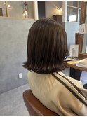 切りっぱなしボブ