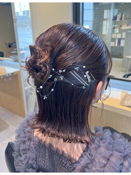 レイミュー 千葉(Lei miu) 【Lei 林 碧】Hair Set×Half up