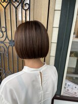 チョコレート(chocolate) 切りっぱなしボブ