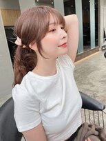 ロンドワン 三宮元町(Lond one) ロングヘア/レイヤーカット/顔周りカット/フェイスレイヤー/前髪