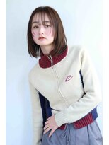 モア メーム(moi meme)&nbsp;【顔まわりニュアンスカット】【まとまるボブ】【日本橋人形町】