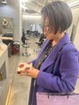 オーク あざみ野(OAK) グレーカラーの前下がりショートボブでハンサムな印象に☆