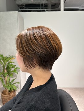 ハーツ 船橋(HEARTS) 春にオススメのショートで白髪ぼかし◎【船橋/白髪ぼかし】