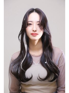 キング(K!ng) 縮毛矯正髪質改善ハイライトレイヤーカット枚方美容室エクステ