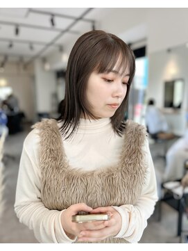 メゾン イネ(Maison INE) くすみブラウン