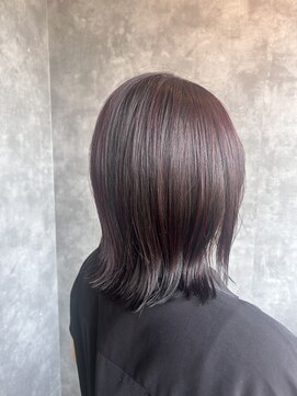 ウィート(wheat) ヌーディボルドー/くびれボブ