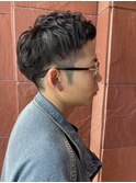 宮崎/ハイライト/メンズパーマ/宮崎駅