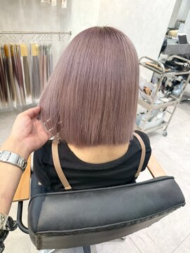 リノバイアクネ(lino by ACNE) くすみラベンダーボブ