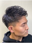 アイロンパーマ×ショート