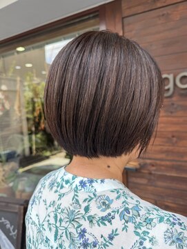 ゴエン(goen hair lounge) コロンと可愛いミニボブ