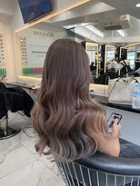 ラピス 渋谷本店(Lapis)&nbsp;グレージュ/ブリーチ/ダブルカラー/髪質改善/レイヤーカット