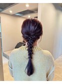 仕上げはアレンジで