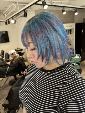 セレーネヘアー オオサカ 心斎橋店(Selene hair OSAKA) デザインカラー／エンジェルリングカラー／ルーツカラー