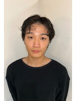 ビハインドザカーテン(BEHIND THE CURTAIN)&nbsp;【癖毛風パーマ】メンズ×アップバング