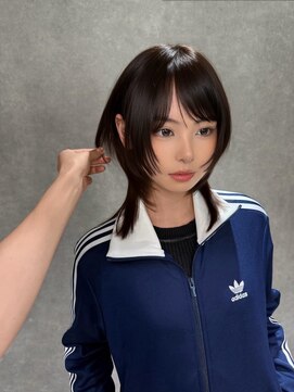 ジュノヘアージャパン 表参道(JUNO HAIR JAPAN) 黒髪/クラゲヘアー/オリーブグレー/小顔/ココアベージュ/渋谷