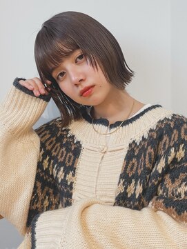 フィット ヒュー 千葉(fit hue) 似合わせカット/大人ガーリー/ダークアッシュ【千葉/千葉駅】