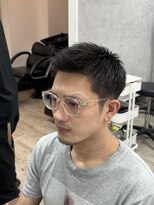 アイヴィー 池袋(IVY)&nbsp;ツーブロックなしの直毛短髪スタイル/メンズ/池袋