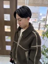 ノア(NOA by KENJE)&nbsp;men's hair/ショートフェザー/ニュアンスパーマ/フェザーパーマ