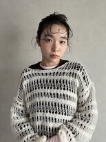 グラッド ナチュラル ヘアー(glad NATURAL HAIR)&nbsp;ニュアンスカール×抜け感アレンジ
