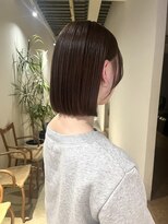 セブンベルベット(7 Velvet)&nbsp;ボブ／髪質改善カラー／艶髪／KAORI　SHINJYO