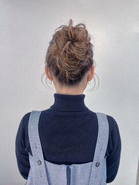銀座新橋着付けヘアセットサロン［N］ お団子/アップスタイル/ヘアセット/結婚式/銀座/新橋/有楽町