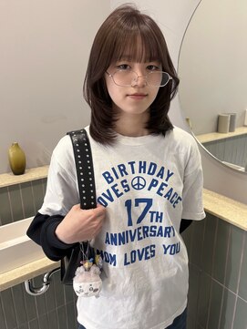 キオク(KIOX) ナチュラルブラウン/ハイトーン/ワンカラー/名古屋