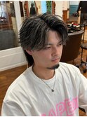 MEN’S/リバースセンターパート/ニュアンスパーマ/三重/四日市