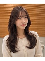 ビーアップヘアー(be:up hair)&nbsp;韓国風レイヤー×艶感ロング