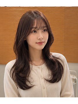 ビーアップヘアー(be:up hair) 韓国風レイヤー×艶感ロング