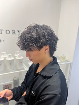 ボンドストーリーホワイト(BondStory White) 波巻きウェーブパーマ