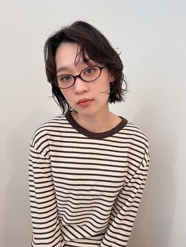 ベンジー 北千住店(benji) レイヤーボブのナチュラルパーマ