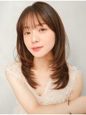 夏デジタルパーマ前髪美髪うるツヤ20代30代40代◎イメチェン