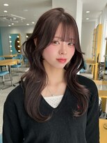 ボタン 熊本(VOTAN)&nbsp;レイヤーカット/くびれ巻き/ハイレイヤー/顔周りカット/前髪