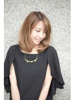 ナナナ パレナ 宝塚店(nanana parena)&nbsp;柔らかなJカールで大人ミディヘア【nanana parena】