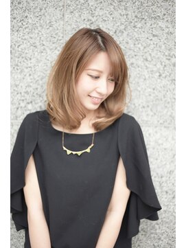 ナナナ パレナ 宝塚店(nanana parena) 柔らかなJカールで大人ミディヘア【nanana parena】